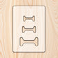 Bowtie Inlay Router Templates