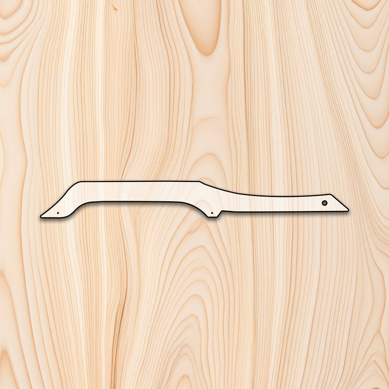 "Breadzilla" Bread knife Acrylic Router Template