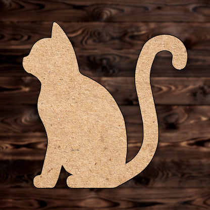 Cat Animal Craft MDF Cutout