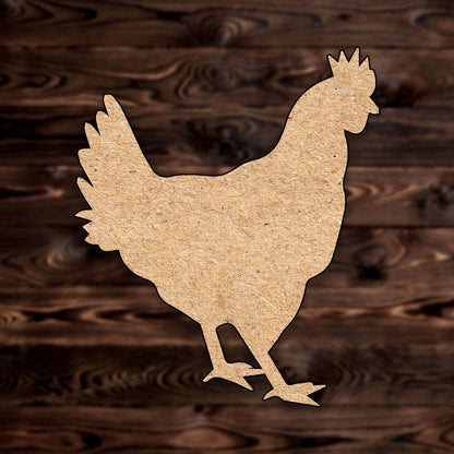 Chicken Hen Animal Craft MDF Cutout