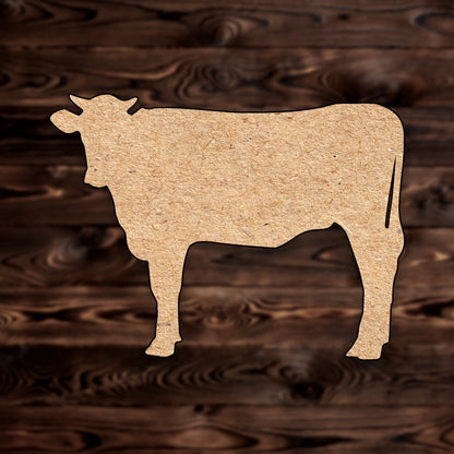 Cow Animal Craft MDF Cutout