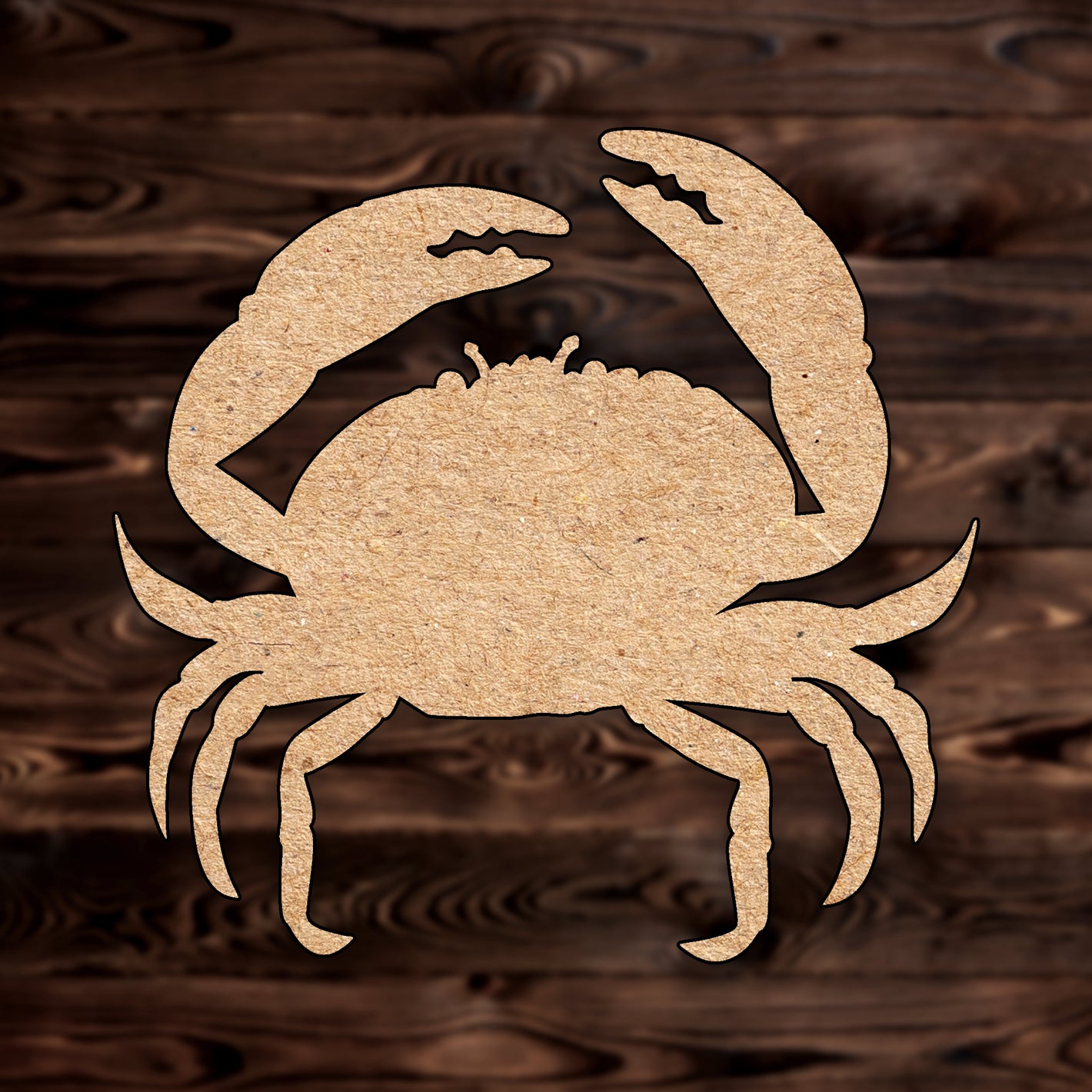 Crab Animal Craft MDF Cutout