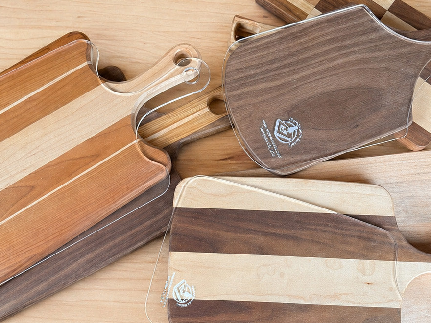 Charcuterie Board Acrylic Router Template