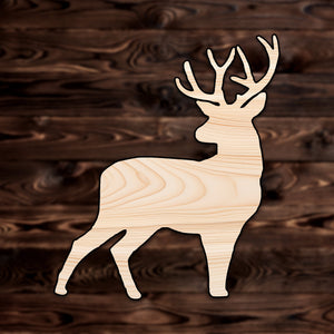 Mule Deer Animal Plywood Craft Shape