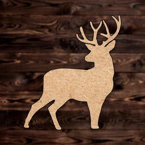 Mule Deer Animal Craft MDF Cutout