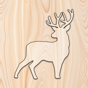 Mule Deer Animal Acrylic Craft Cutout