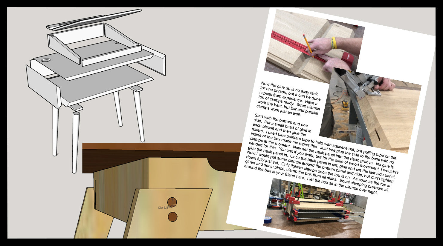 Building a Desk Blueprint File