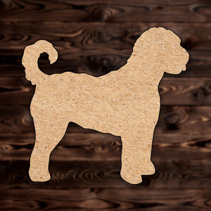 Golden Doodle Dog Animal Craft MDF Cutout