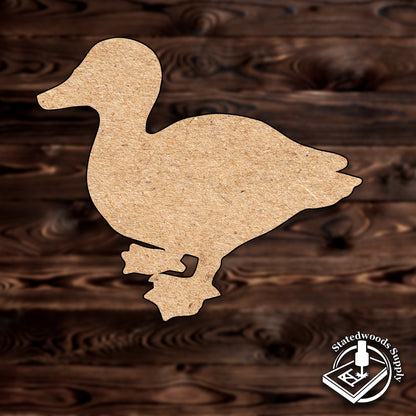 duck animal mdf craft cutout