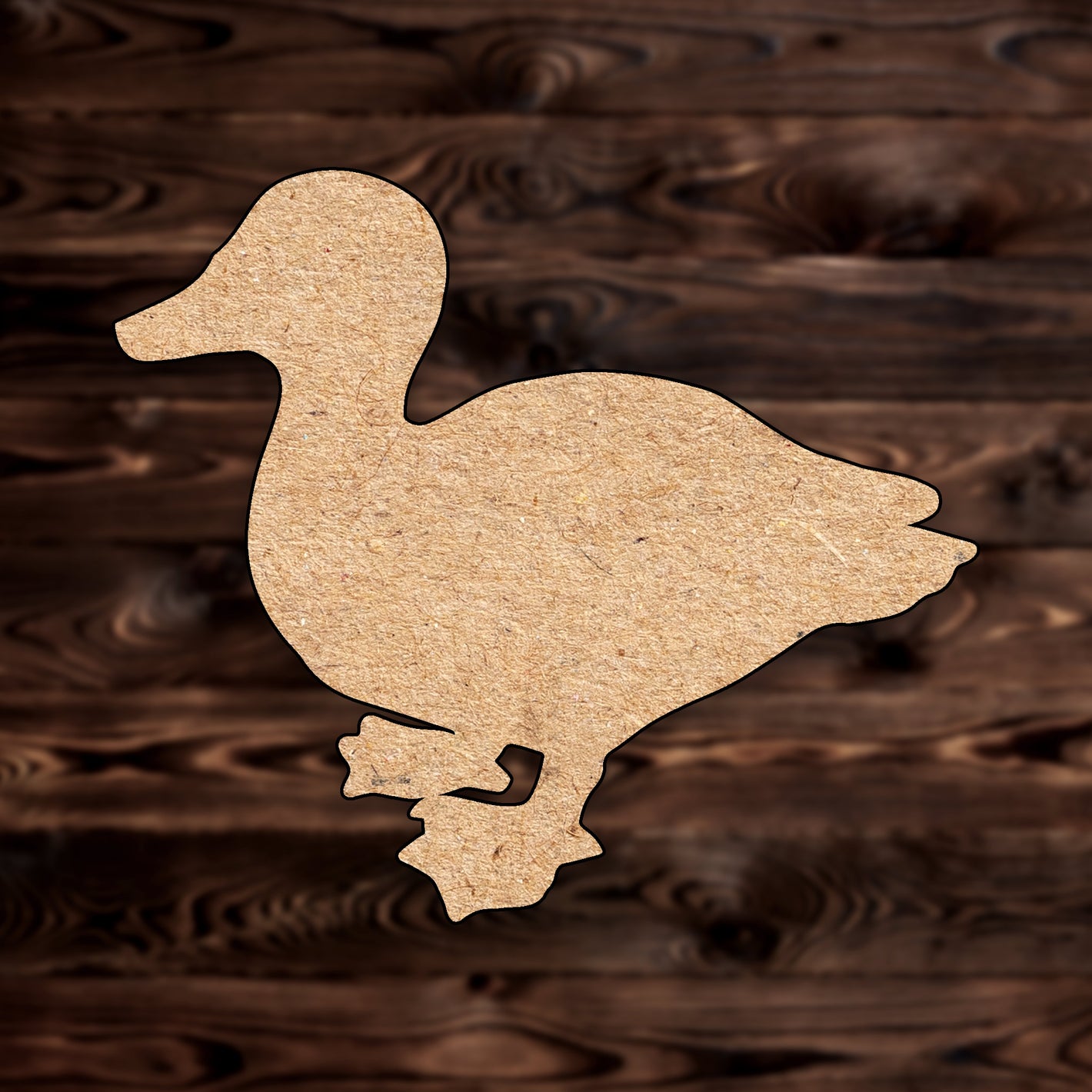 Duck Animal Craft MDF Cutout