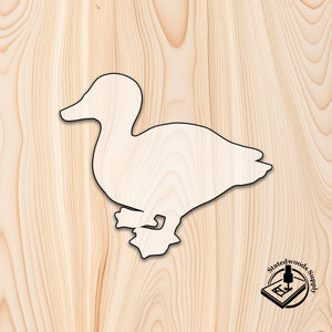 duck animal acrylic craft cutout