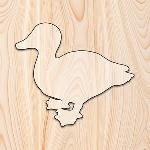 Duck Animal Acrylic Craft Cutout