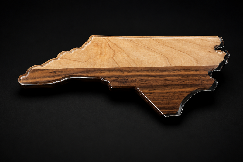 Texas Cutting Board or Charcuterie Board Acrylic Router Template