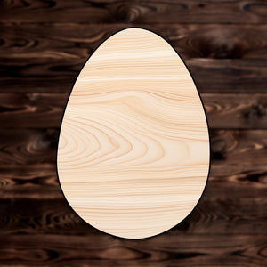 Egg Plywood Craft Shape