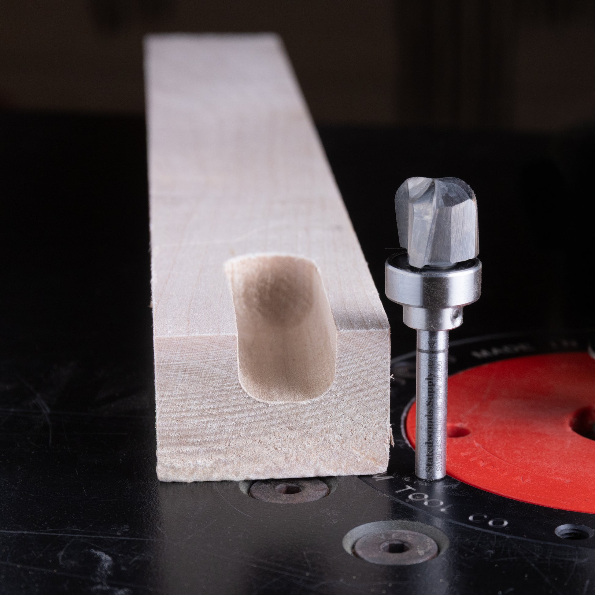 CleanLine Pro Solid Carbide 3/4" Diameter Deep Reach Bowl Router Bit