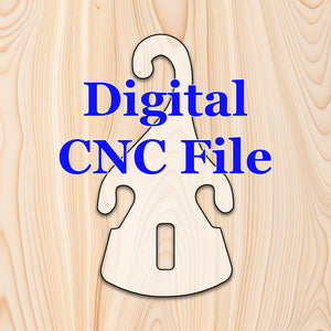 Stackable Flower Pot Hanger Template (2 hooks) Digital Files