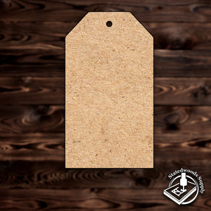 gift tag MDF wood