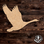 goose animal mdf plywood craft cutout