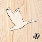 goose animal acrylic craft cutout