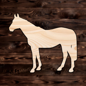 Horse Stallion Animal Plywood Craft Shape
