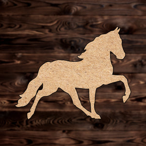 Stallion Horse Animal Craft MDF Cutout