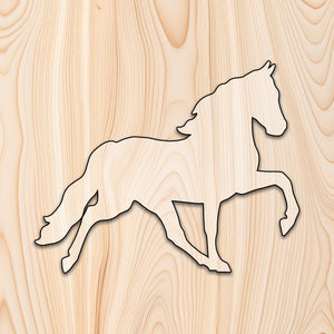 Stallion Horse Animal Acrylic Craft Cutout