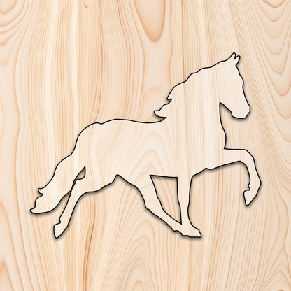 Stallion Horse Animal Acrylic Craft Cutout