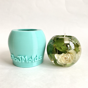 XL tea light candle holder mold