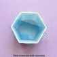 3” deep hexagon block mold