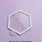 3” deep hexagon block mold