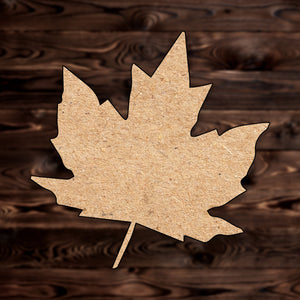 Maple Leaf MDF Craft Cutout