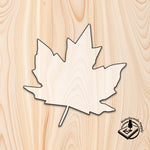 Acrylic Maple Leaf Fall Decoration Shape