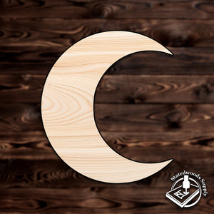 Moon Plywood Craft Shape