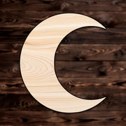 Moon Plywood Craft Shape