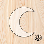 Acrylic Crescent Moon