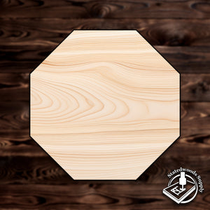 Octagon Craft Shape Wood