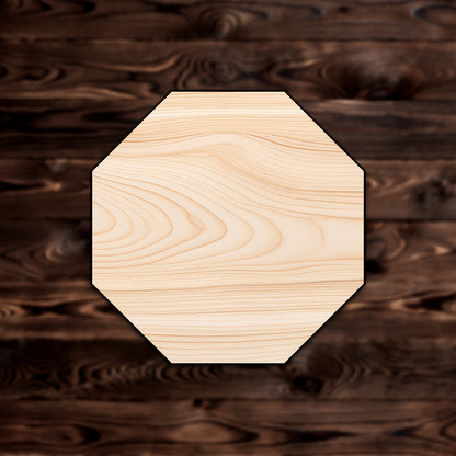 Octagon Shape Plywood Craft Shape