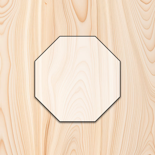 Octagon Shape Acrylic Craft Cutout