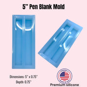 5” Pen Blank Mold 2