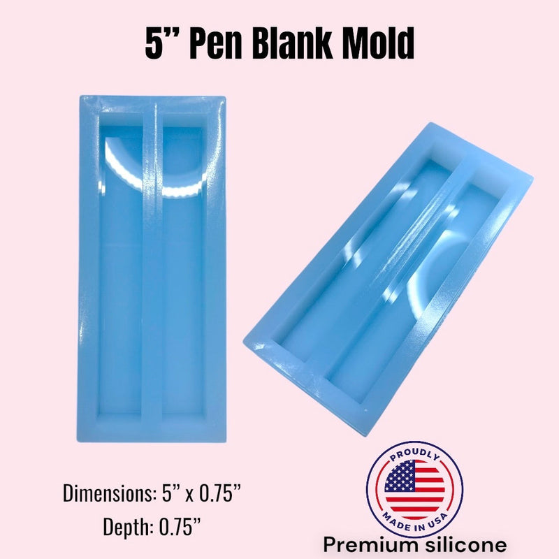 5” Pen Blank Mold 2