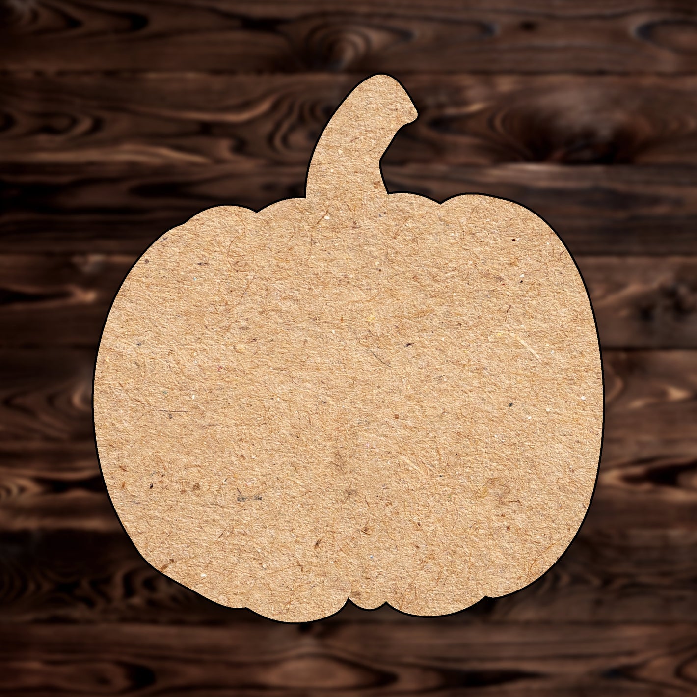 Pumpkin MDF Craft Cutout