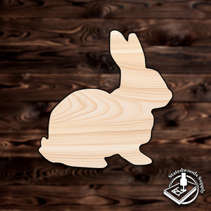 rabbit animal plywood craft cutout