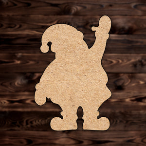 Christmas Santa MDF Craft Cutout