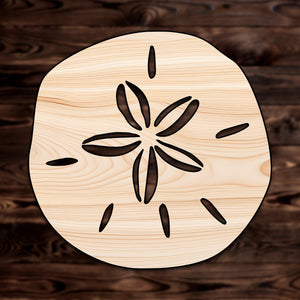 Sand Dollar Plywood Craft Shape