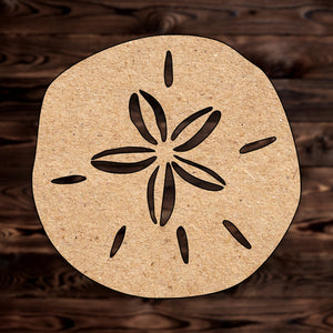 Sand Dollar MDF Craft Cutout