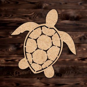 Sea Turtle Animal Craft MDF Cutout