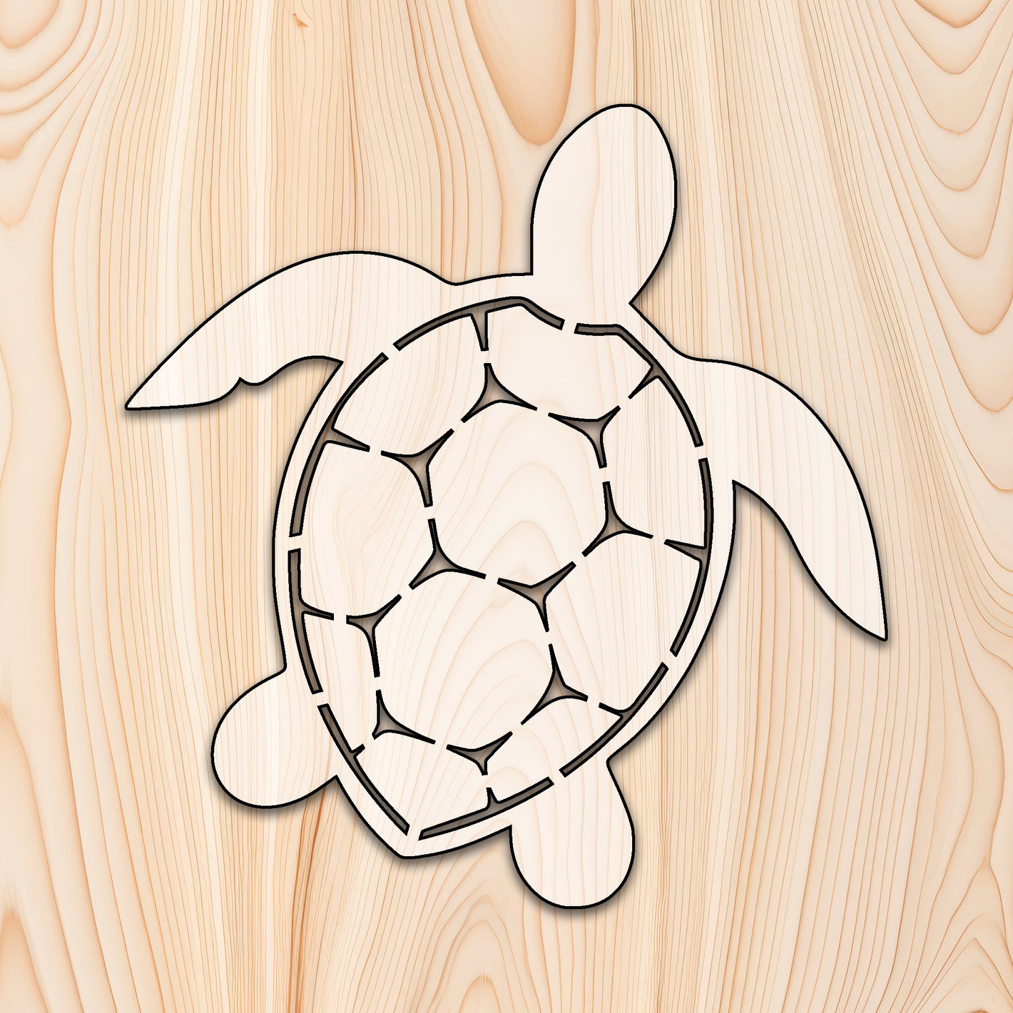 Sea Turtle Animal Acrylic Craft Cutout