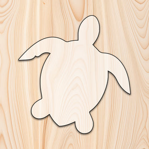 Solid Sea Turtle Animal Acrylic Craft Cutout