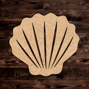 Seashell MDF Craft Cutout