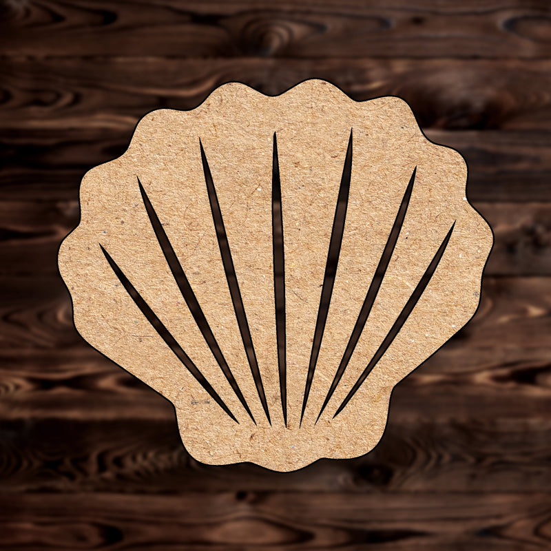 Seashell MDF Craft Cutout